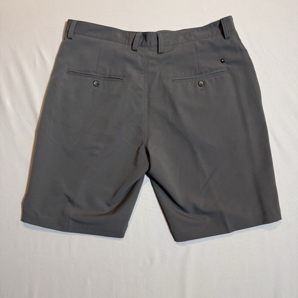 Arnold Palmer Mens Shorts Size 34 Gray Pleated Golf Preppy Casual Shorts - Picture 2 of 8